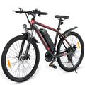 Elektrofahrrad 26 Zoll Mountainbike 36V 10AH Ebike Pedelec E-bike 21-Gang E-MTB