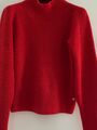 Exklusiver kuscheliger Pullover von Marc Cain Gr.34-36, rot, neuwertig