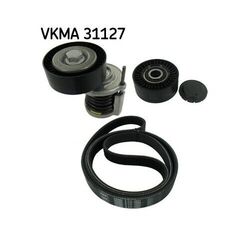 1x Keilrippenriemensatz SKF VKMA 31127 passend für ALFA ROMEO AUDI DAIHATSU