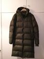 Rains Winter Regenmantel Puffer Alta Long Puffer olivgrün XS