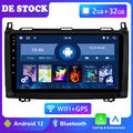 9'' Autoradio Für Mercedes Benz Klass W639 Vito Viano W906 Android 12 GPS NAV DE