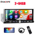 6.9 Zoll Autoradio 1 Din Apple Carplay Android 13.0 2G+64GB GPS Navi WIFI FM RDS