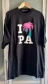 Palm Angels T-Shirt  Mit Druck I Love PA Gr. L **neuwertig**