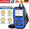 Autophix 5600 Profi Diagnosegerät OBD2 Gerät Auto Scanner Öl Alle System für VW 