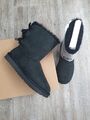 Original UGG Boots Bailey Bow II Schwarz Gr. 40