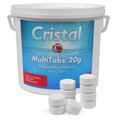CRISTAL MultiTabs Chlor 5 in 1 (20g) 5,0 kg BAYROL Pool Spa Whirlpool Schwimmbad