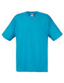 Fruit of the Loom Original T Shirt Herren 10er / 5er Azure Blue S - XXL F110 (V)