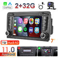 32G 7" für Audi A3 S3 RS3 Android 11 Carplay Autoradio GPS Navi Radio BT Kam Mic