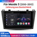 9''Android13 Autoradio Für Mazda3 2010-2013 carplay GPS USB WIFI DSP 1+32G BT FM