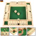 Würfelspiel Klappenspiel Brettspiel Gesellschaftsspiel für Shut the Box-