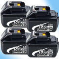 4X 8,0AH Ersatz Akku Für Makita BL1860B 18V LXT Li-ion BL1850B BL1830 Batterie