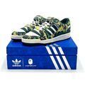 ID4771 BAPE adidas Forum 84 Low 30th Anniversary Green Camo (Herren)