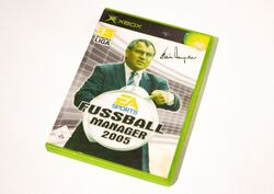 Fussball Manager 2005 Microsoft Xbox EA Sports, 2004