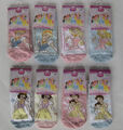 6 Paar Disney Princess Kindersocken Mädchen Socken Strümpfe Prinzessin Gr. 23-26