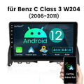 4+64G 8Kern DAB+ Für Mercedes Benz W204 2006-2011 Android 12 Autoradio GPS NAVI