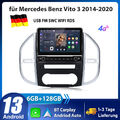 10.1 Für Mercedes Benz Vito 3 W447 Autoradio Android13 GPS Nav BT Carplay RDS FM