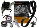 CONTI Zahnriemen +Thermostat Dämpfer Wasserpumpe VW SKODA AUDI 2.4 2.8 /Bj 96-08