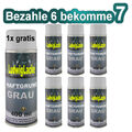 Haftgrund grau Rostschutz Grundierung 6 x 400ml Spraydose & 1 Dose GRATIS