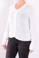 Oui Cardigan Pullover Sweat Damen Gr.44 Strickjacke Cremetöne Basic-Serie 130808