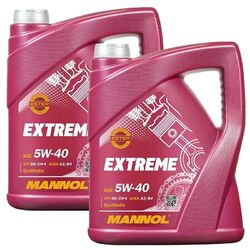 10 LITER MANNOL 5W-40 EXTREME ESTER MOTOR-ÖL LEICHTLAUF SYNTHETIC API ACEA A3 B4