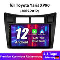 9'' Autoradio GPS Navi Für Toyota Yaris XP90 2005-2012 2+32G Android 12 WIFI BT