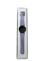 Samsung Galaxy Watch5 40 mm Aluminiumgehäuse silver am Sportarmband S/M purple [