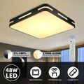 30/40CM Led Deckenleuchte Dimmbar Ultraflach Panel Deckenlampe Wohnzimmer 18/24W