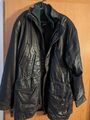 Vintage Herren Echte Lederjacke SAN GIOVANNI FIRENZE  Gr. 54 - Dunkelgrün Doppel