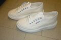 Superga Plateausneaker 2287-COTU Full White Avorio Gr. 40 neu!