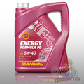 MANNOL 5L LITER ENERGY FORMULA PD 5W-40 MOTORÖL 5W40 für VW BMW MERCEDES AUDI