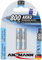 ANSMANN NiMH Akku maxE Micro (AAA) 800 mAh 2er Blister