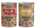 Mac's Dog | Hundefutter Insekt | mit Rind oder mit Huhn | 6x400g | auch als Mix