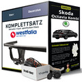 Für SKODA Octavia Kombi IV NX5, PV5 Anhängerkupplung starr +eSatz 13pol 20- kpl.