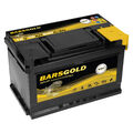 Autobatterie Bars Gold 12V 70Ah 640A Wartungsfrei ersetzt 68Ah 70Ah 72 Ah