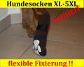 M-5XL Hundesocken flexibler Fixierung Pfotenschutz Leckschutz Petsam® FlexSocken