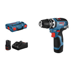 BOSCH Professional GSR 12V-35 FC Akku-Bohrschrauber-Set 12,0 V, mit 2 Akkus