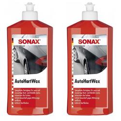 2x SONAX AutoHartWax Carnauba Wachs Lackversiegelung Politur 500 ml