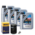 Motoröl 0W30 LIQUI MOLY Special Tec V 4L+HENGST Ölfilter+Ölablassschraube