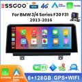 Android 13 Autoradio 4G+64G LTE GPS Navi WIFI USB Für BMW F30 F31 F34 NBT 10.25"