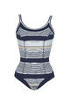 Sunflair Lady in Blue Badeanzug Softcups 40 B Blau Weiß UVP 99,95 Euro