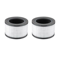 2x HEPA-Filter Aktivkohlefilter Ersatzfilter für Levoit Vista 200 Luftreiniger