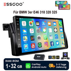 Für BMW 3er E46 M3 Eonon E46A12 Android 13 Autoradio 9" IPS GPS CarPlay DAB+ Kam