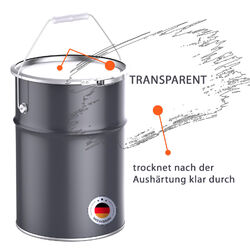 1K PU Holzschutzlack Holzlack Fußbodenlack 1-10L Glänzend Transparent LS-150⭐