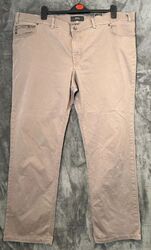 Brax Feel Good Cooper Hose Herren Größe 50x32 Braun/Beige Regular Fit