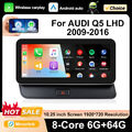 10,25" 8Kern IPS Android 14 Autoradio 64G Audi Q5 Multimedia GPS Navi CarPlay BT