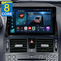 Für Mercedes Benz C Klasse W204 2007-2010 4+64GB Android 13 Autoradio Navi GPS