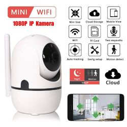 Wireless WIFI IP Kamera 1080P Überwachungskamera Webcam Wlan Camera Nachtsicht