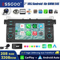 Autoradio Carplay Android 13 Für BMW 3er E46 M3 Rover 75 MGZT 32G +KAM DAB MIK