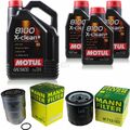 MOTUL 8 L 5W-30 MOTOR-ÖL+MANN-FILTER für Toyota Land Cruiser LJ12_ KZJ12_ TRJ12_