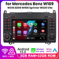 Android 13 Autoradio DAB+ 32GB CarPlay Für Mercedes Benz Sprinter W639 W906 W169